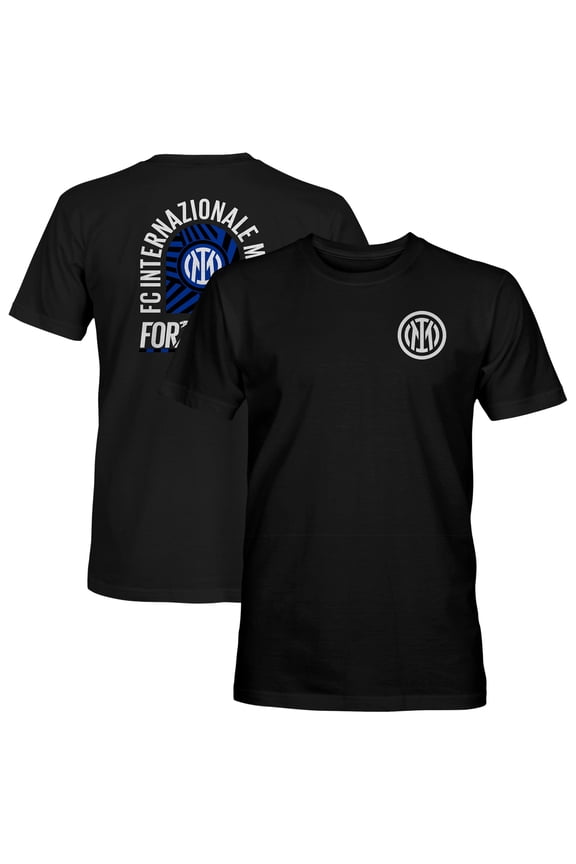 Men's 1863FC  Black Inter Milan True To Glory Heavyweight T-Shirt
