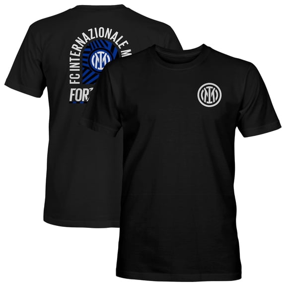 Men's 1863FC Black Inter Milan True To Glory Heavyweight T-Shirt