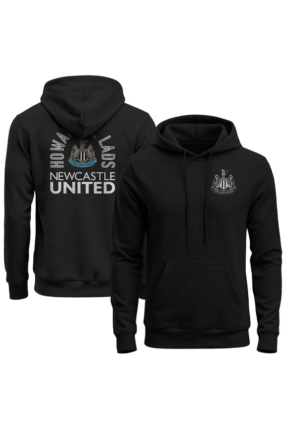 Men's 1863FC  Black Newcastle United True Glory Fleece Hoodie