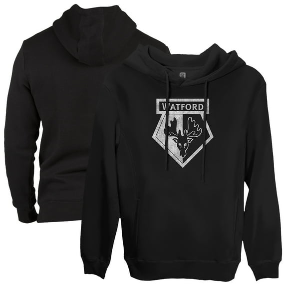 Men's-1863FC Black Watford Fleece Pullover Hoodie
