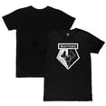 thumbnail image 1 of Men's 1863FC  Black Watford Mono Crest Slub T-Shirt, 1 of 3