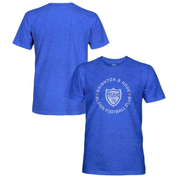 Men's 1863FC Blue Brighton and Hove Albion Roundabout Vintage Tri-Blend T-Shirt