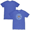 thumbnail image 1 of Men's 1863FC Blue Leicester City Color Badge Vintage Tri-Blend T-Shirt, 1 of 3
