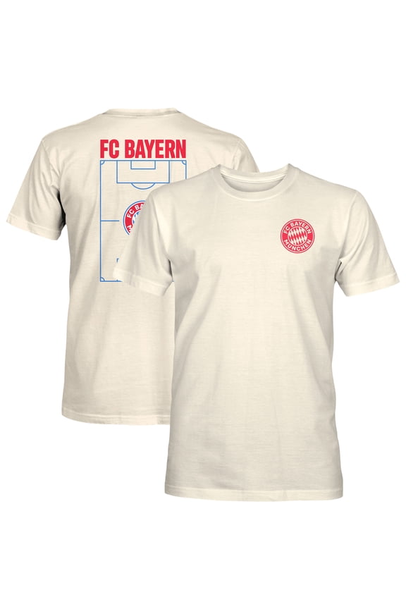 Men's 1863FC Cream Bayern Munich Duo-Tone Stadium Soft Wash T-Shirt