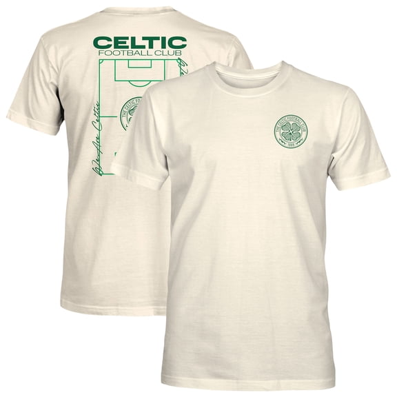 Men's 1863FC  Cream Celtic Own the Pitch Heavyweight T-Shirt