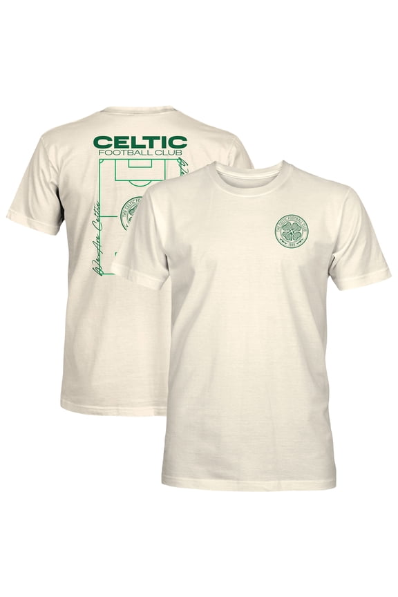 Men's 1863FC Cream Celtic Own the Pitch Heavyweight T-Shirt
