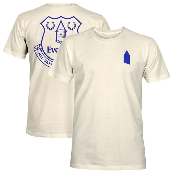 Men's 1863FC Cream Everton Big Logo Heavyweight T-Shirt