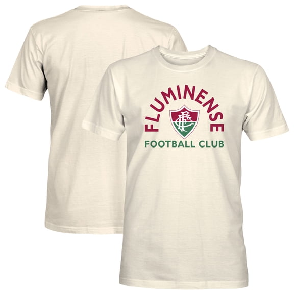Men's 1863FC  Cream Fluminense FC Team Arch T-Shirt