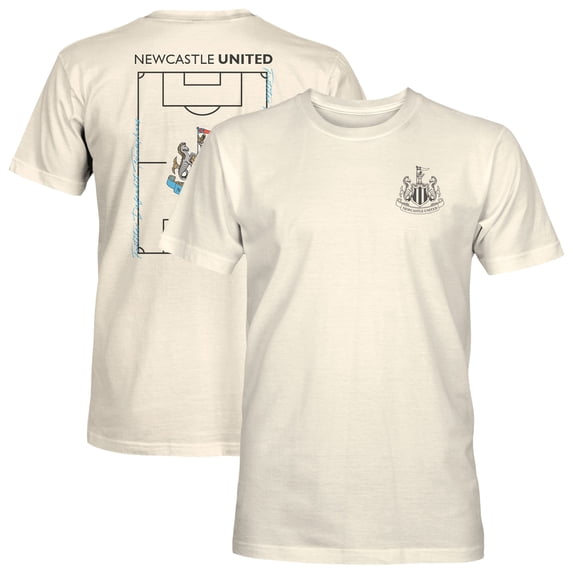 Men's 1863FC Cream Newcastle United Own the Pitch Heavyweight T-Shirt