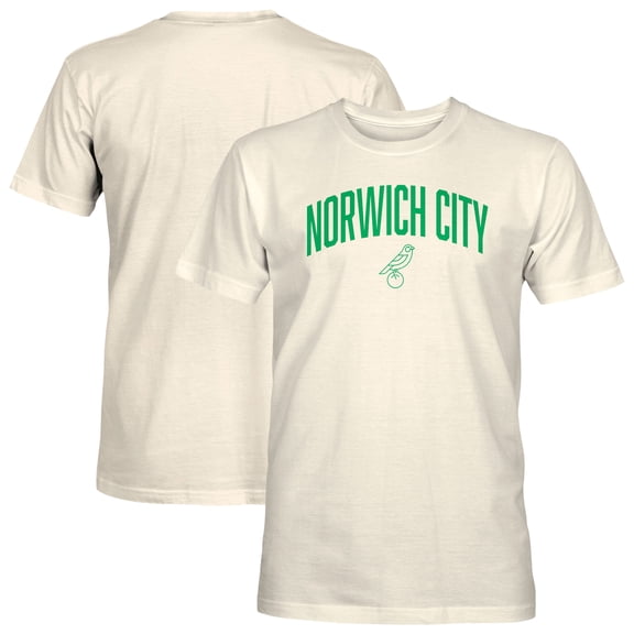 Men's 1863FC  Cream Norwich City Athletic Wordmark T-Shirt