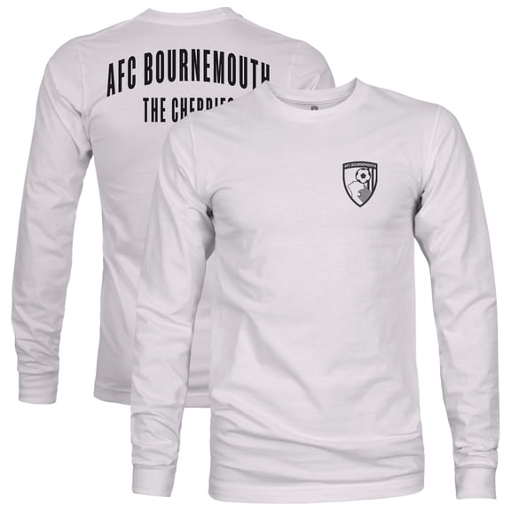 Men's 1863FC Gray AFC Bournemouth Platinum Touch Long Sleeve T-Shirt