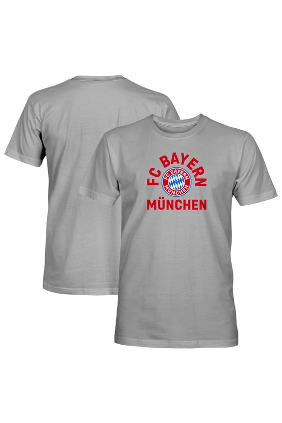 Men's 1863FC Gray Bayern Munich Team Arch T-Shirt
