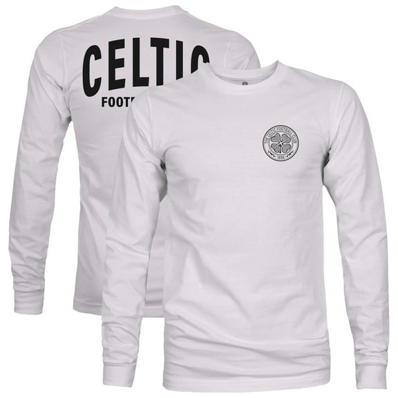 Men's 1863FC  Gray Celtic Back Team Arch Long Sleeve T-Shirt