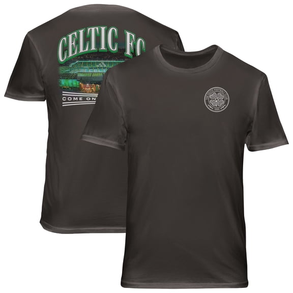 Men's 1863FC Gray Celtic Wordmark Cotton T-Shirt