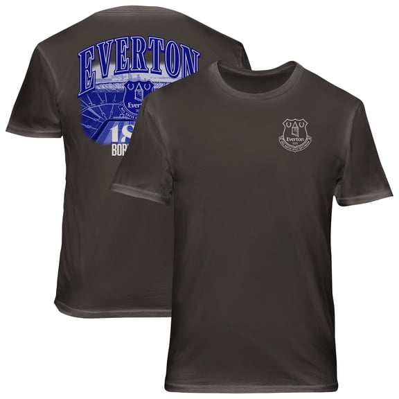 Men's 1863FC Gray Everton Wordmark Cotton T-Shirt