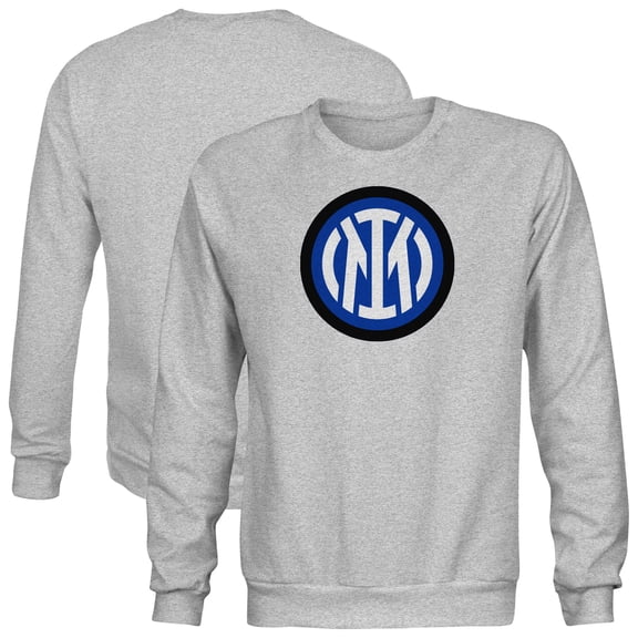 Men's 1863FC Gray Inter Milan Color Badge Sweatshirt