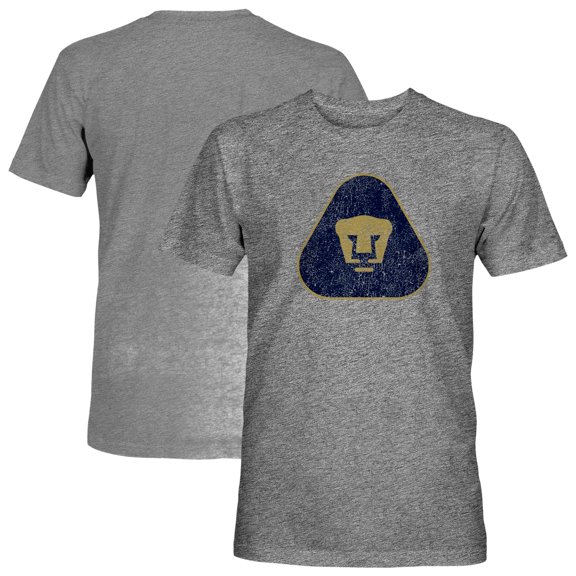 Men's 1863FC  Gray Pumas Color Badge Vintage Tri-Blend T-Shirt