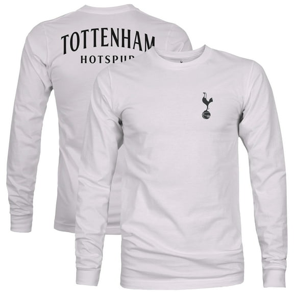 Men's 1863FC Gray Tottenham Hotspur Back Team Arch Long Sleeve T-Shirt