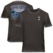 Mens 1863FC Gray Tottenham Hotspur Wordmark Cotton T-Shirt