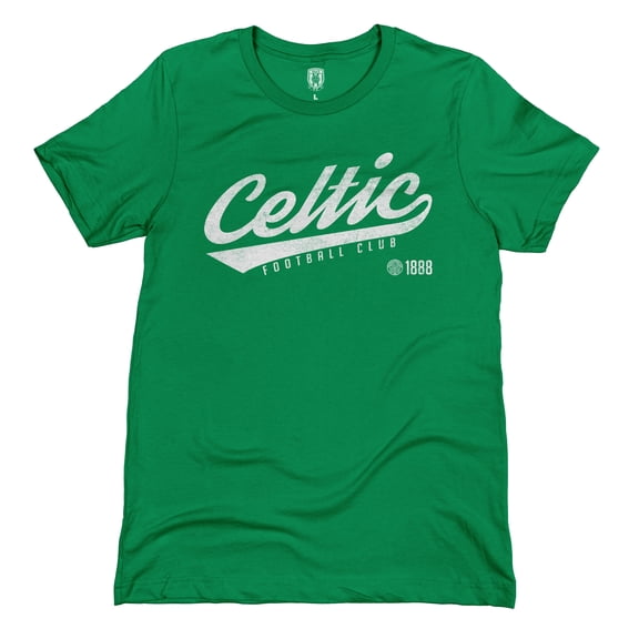 Men's 1863FC Green Celtic Script T-Shirt