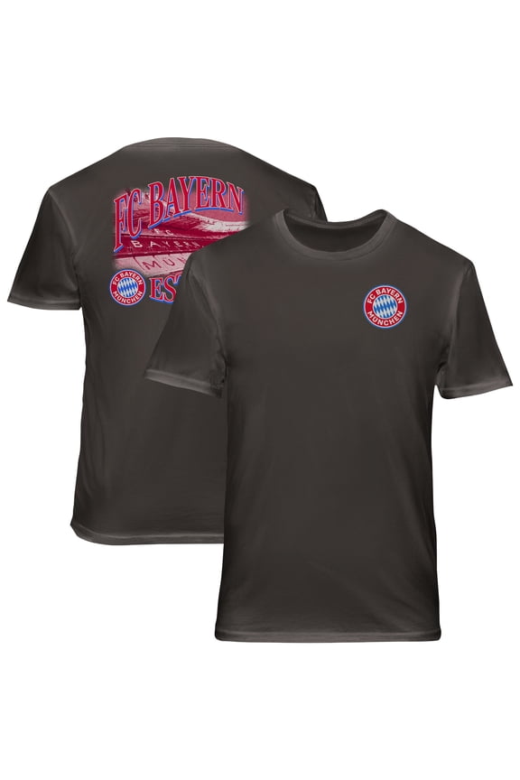 Men's 1863FC Heather Gray Bayern Munich Duo-Tone Stadium Soft Wash T-Shirt