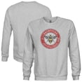 thumbnail image 1 of Men's 1863FC  Heather Gray Brentford FC Color Badge Pullover Sweatshirt, 1 of 3