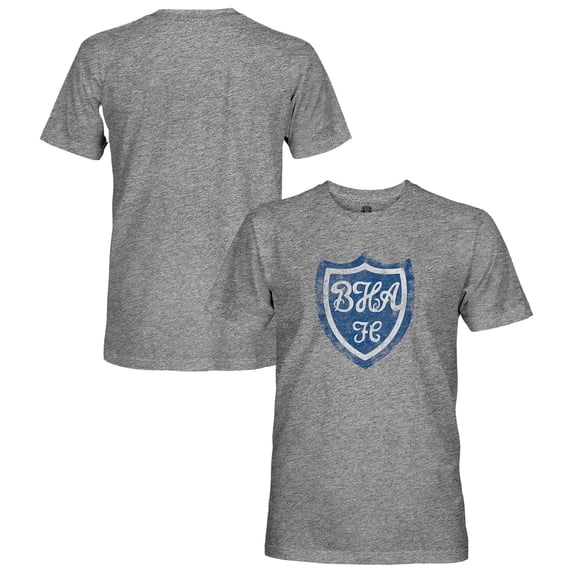 Men's 1863FC  Heather Gray Brighton and Hove Albion Retro Color Badge Vintage Tri-Blend T-Shirt
