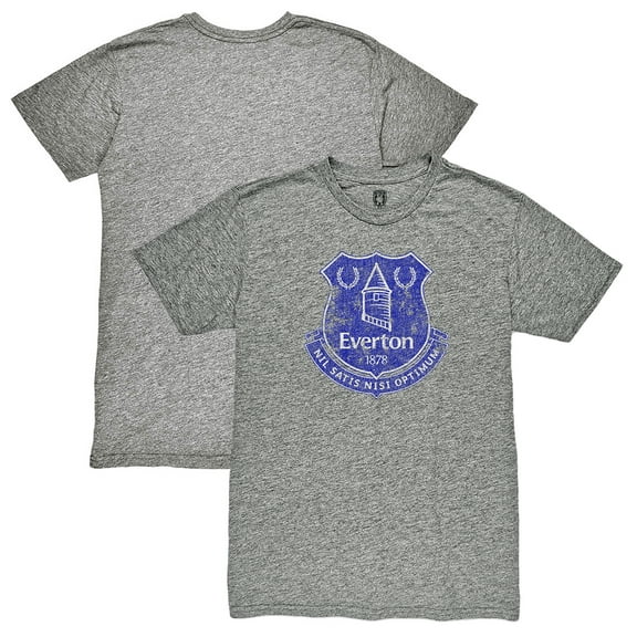 Men's 1863FC Heather Gray Everton Color Badge Vintage Tri-Blend T-Shirt