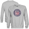 thumbnail image 1 of Men's-1863FC  Heather Gray Toulouse Color Badge Pullover Sweatshirt, 1 of 3