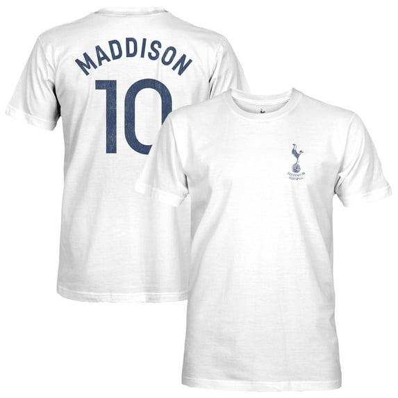 Men's 1863FC James Maddison White Tottenham Hotspur Player T-Shirt