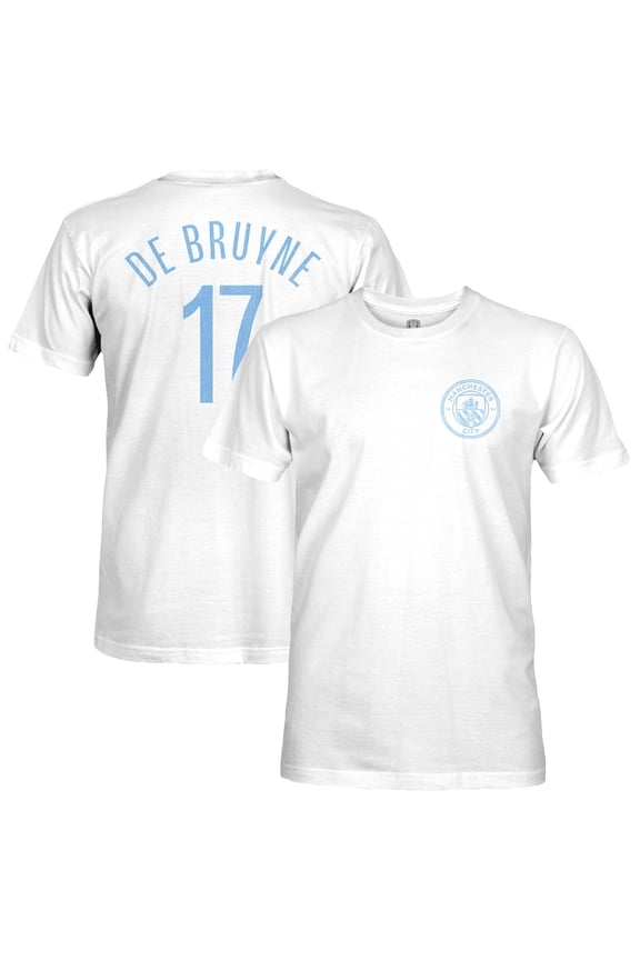 Men's 1863FC Kevin De Bruyne White Manchester City Player T-Shirt