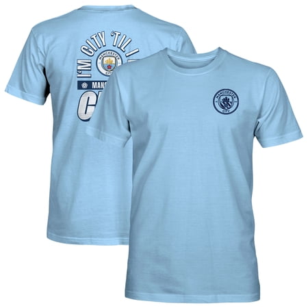 Men's 1863FC Light Blue Manchester City True To Glory Heavyweight T-Shirt