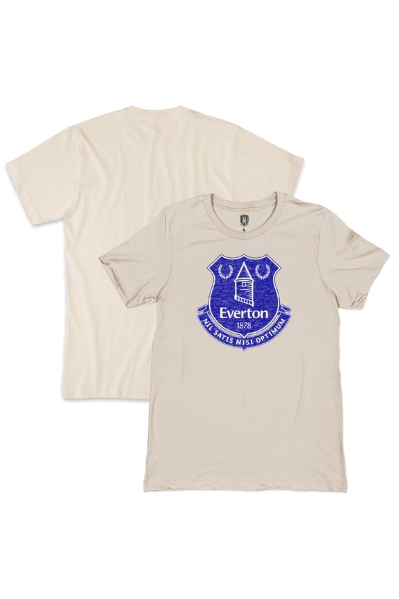 Men's 1863FC Natural Everton Color Badge T-Shirt