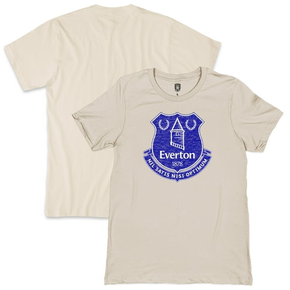 Men's 1863FC Natural Everton Color Badge T-Shirt