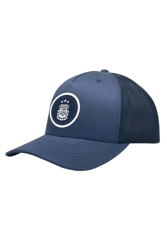 Men's 1863FC Navy Argentina National Team Badge Nightshift Adjustable Hat