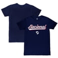 thumbnail image 1 of Men's 1863FC  Navy Club Nacional de Football Script Slub T-Shirt, 1 of 3