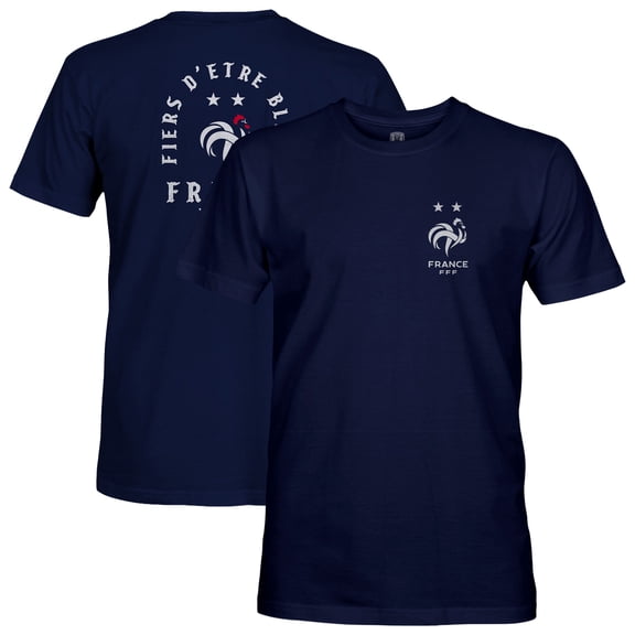 Men's 1863FC Navy France National Team True To Glory Heavyweight T-Shirt