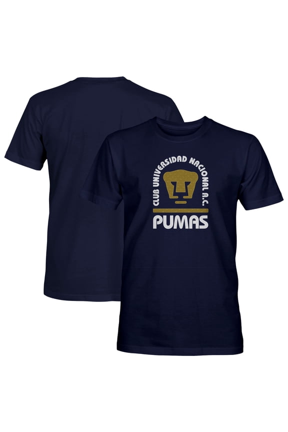 Men's 1863FC Navy Pumas Team Arch T-Shirt