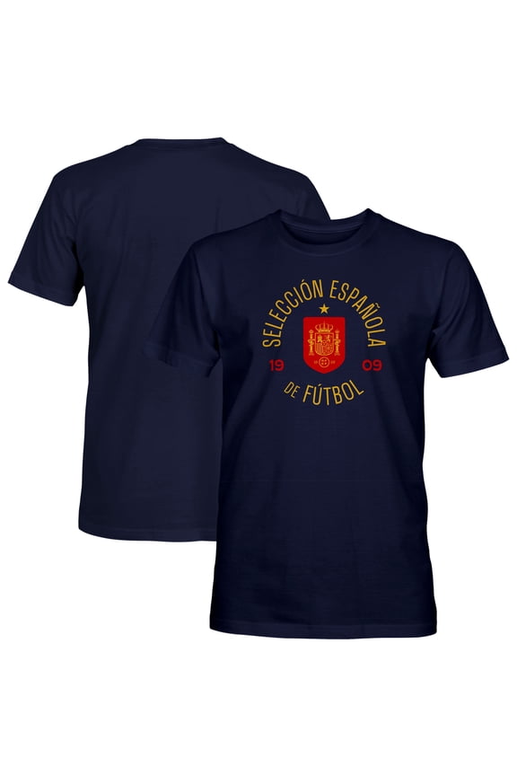 Men's 1863FC  Navy Spain National Team Established Location T-Shirt