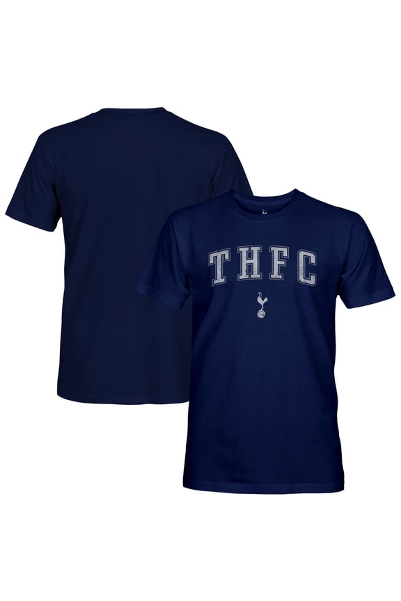 Men's 1863FC Navy Tottenham Hotspur Athletic Wordmark T-Shirt