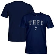 Mens 1863FC Navy Tottenham Hotspur Athletic Wordmark T-Shirt