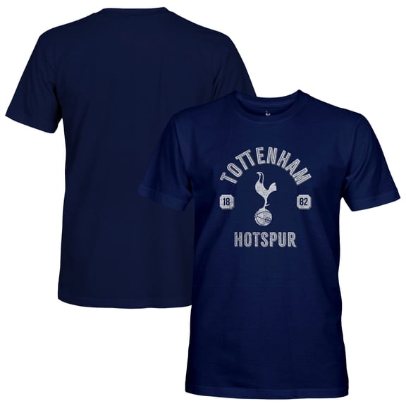 Men's 1863FC  Navy Tottenham Hotspur Established Slub T-Shirt
