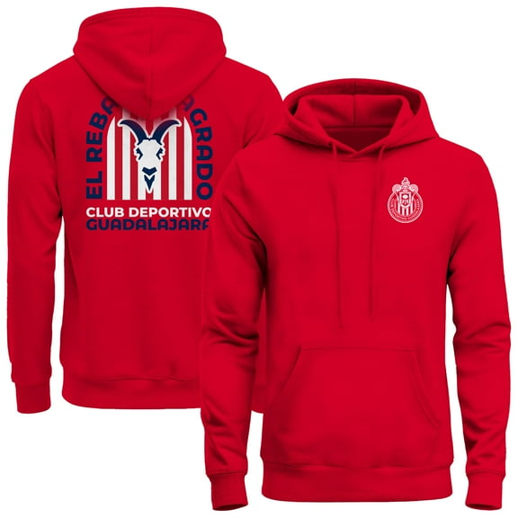 Men's 1863FC  Red Chivas True Glory Fleece Hoodie