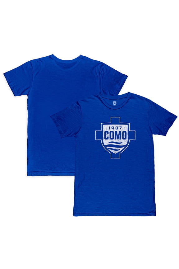 Men's 1863FC Royal Como 1907 Color Crest Slub T-Shirt