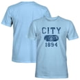thumbnail image 1 of Men's 1863FC  Sky Blue Manchester City Bubble T-Shirt, 1 of 3