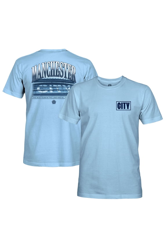 Men's 1863FC Sky Blue Manchester City Duo Tone Stadium T-Shirt