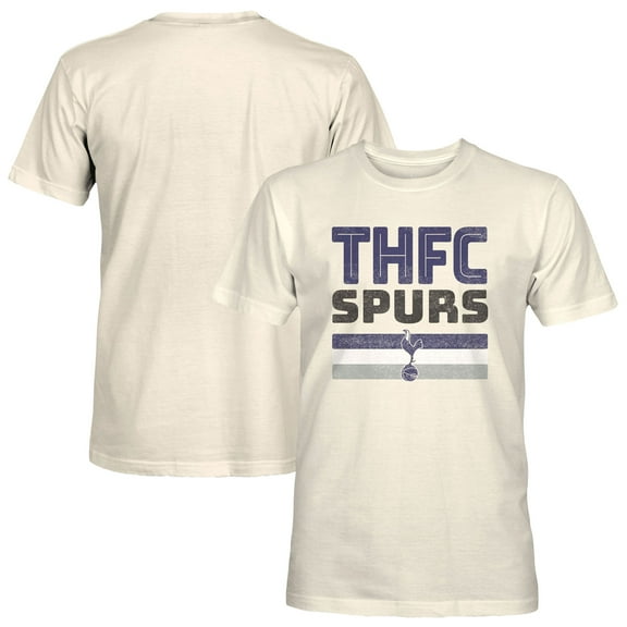 Men's 1863FC Tan Tottenham Hotspur Retro Stripes T-Shirt