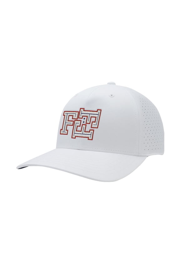Men's 1863FC White France National Team Federation Triple Fs High Point Adjustable Hat