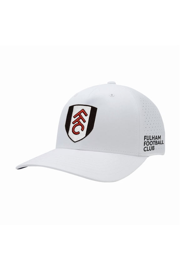 Men's 1863FC White Fulham Mono Badge High Point Adjustable Hat