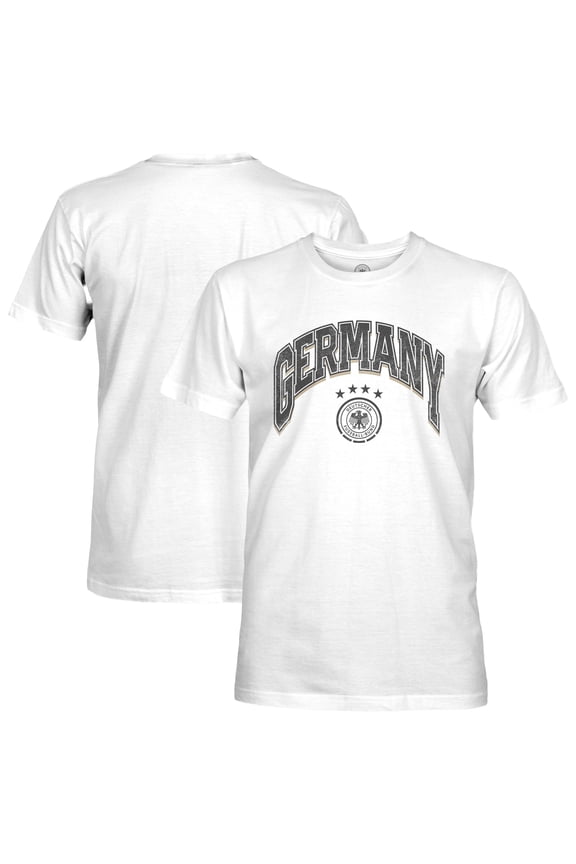 Men's 1863FC White Germany National Team Retro Wordmark T-Shirt